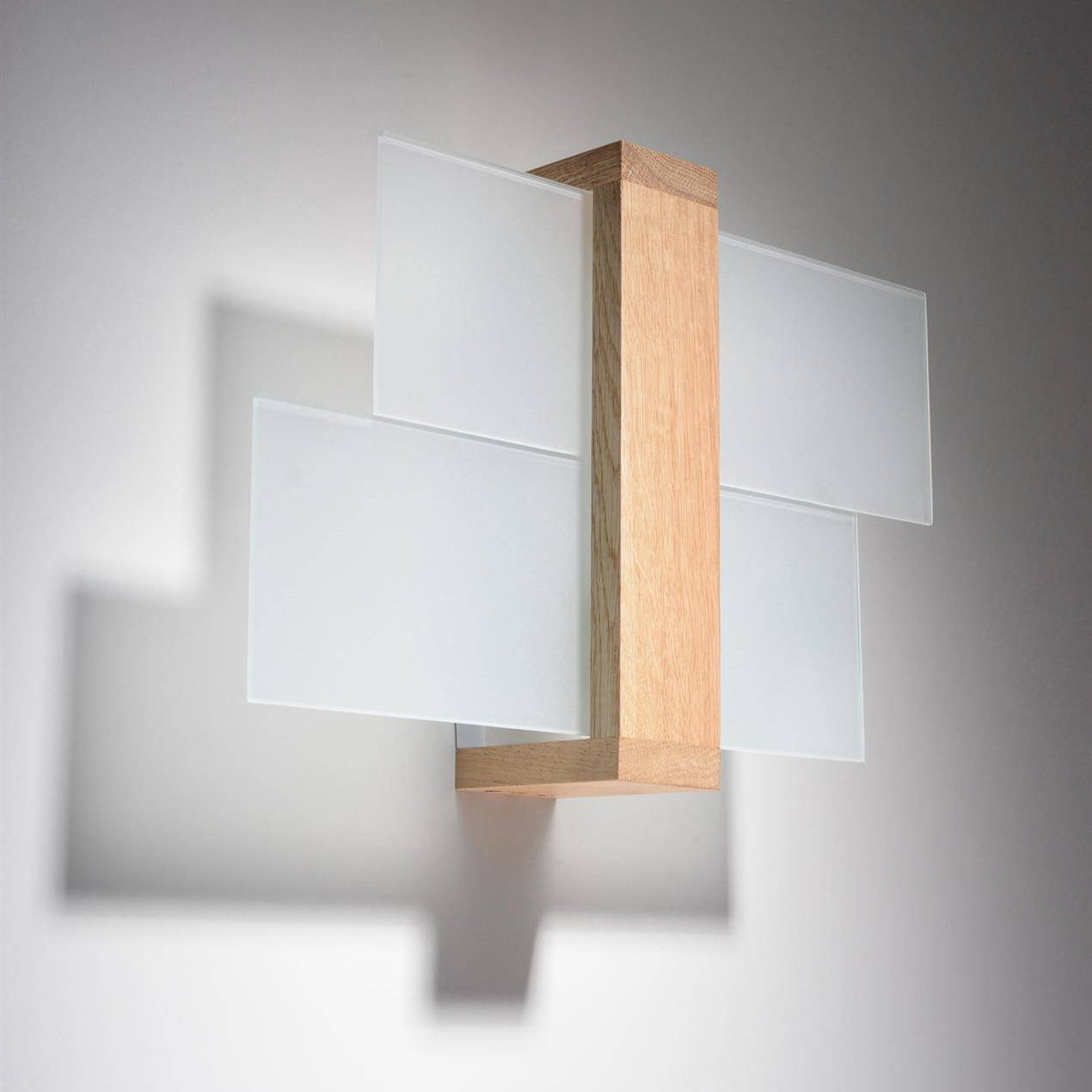 Brown Geo Ceiling and Wall Lamp for Bathroom, Bedroom, Dining Room, Hallway, Kitchen and Living Room