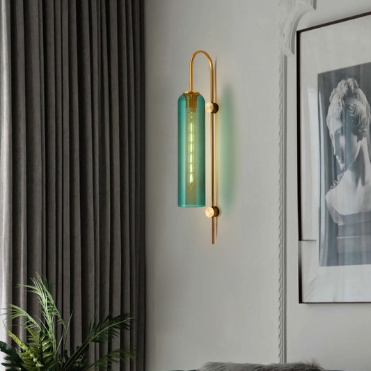 Nordic, Modern White Glass Wall Lamp