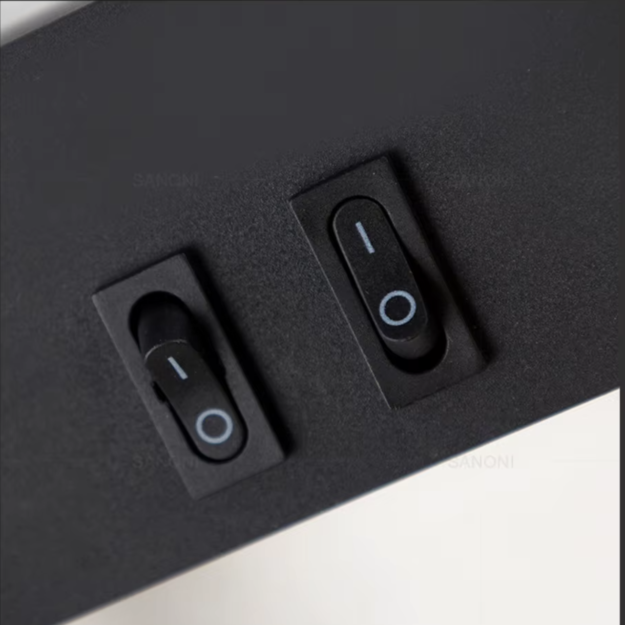 Bedroom wall light with switch