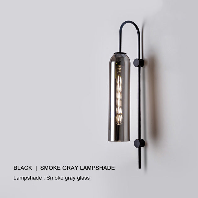 Nordic, Modern Glass Wall Lamp
