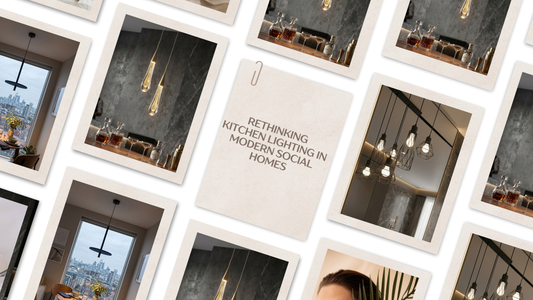 Beyond the Island: Rethinking Kitchen Lighting in Modern Social Homes