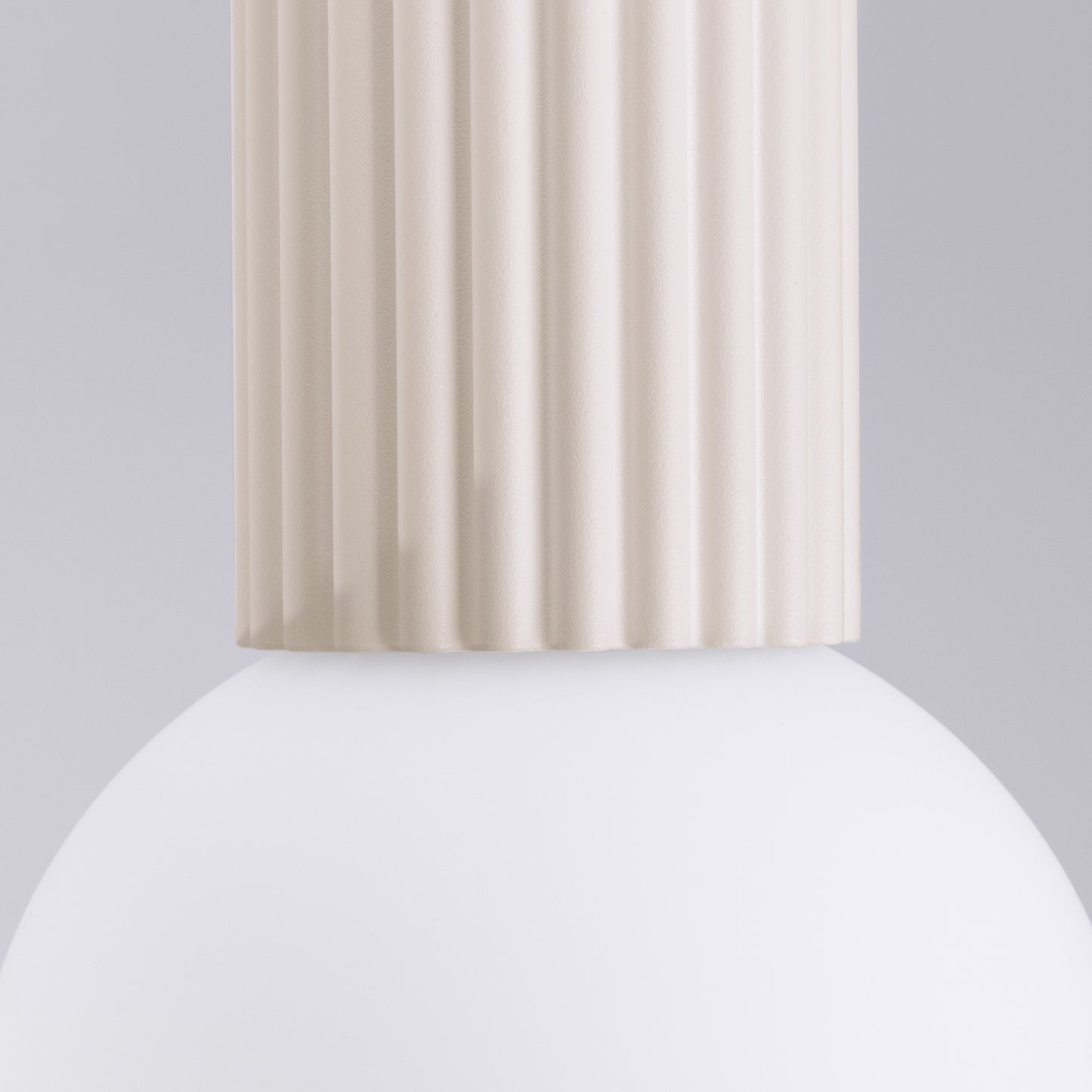 Ultramarine Opal Glass Globe Ceiling Light IP44 technical view and dimensions reference