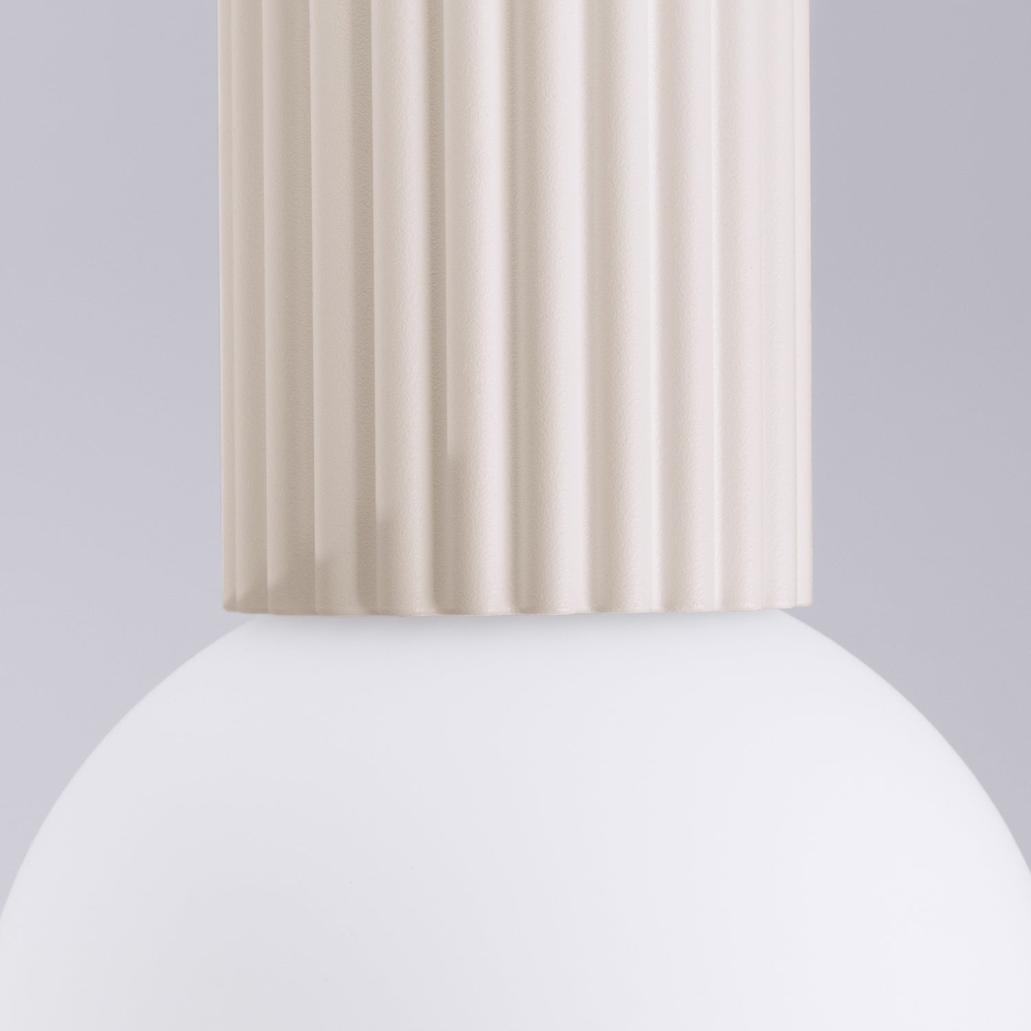 Ultramarine Opal Glass Globe Ceiling Light IP44 technical view and dimensions reference