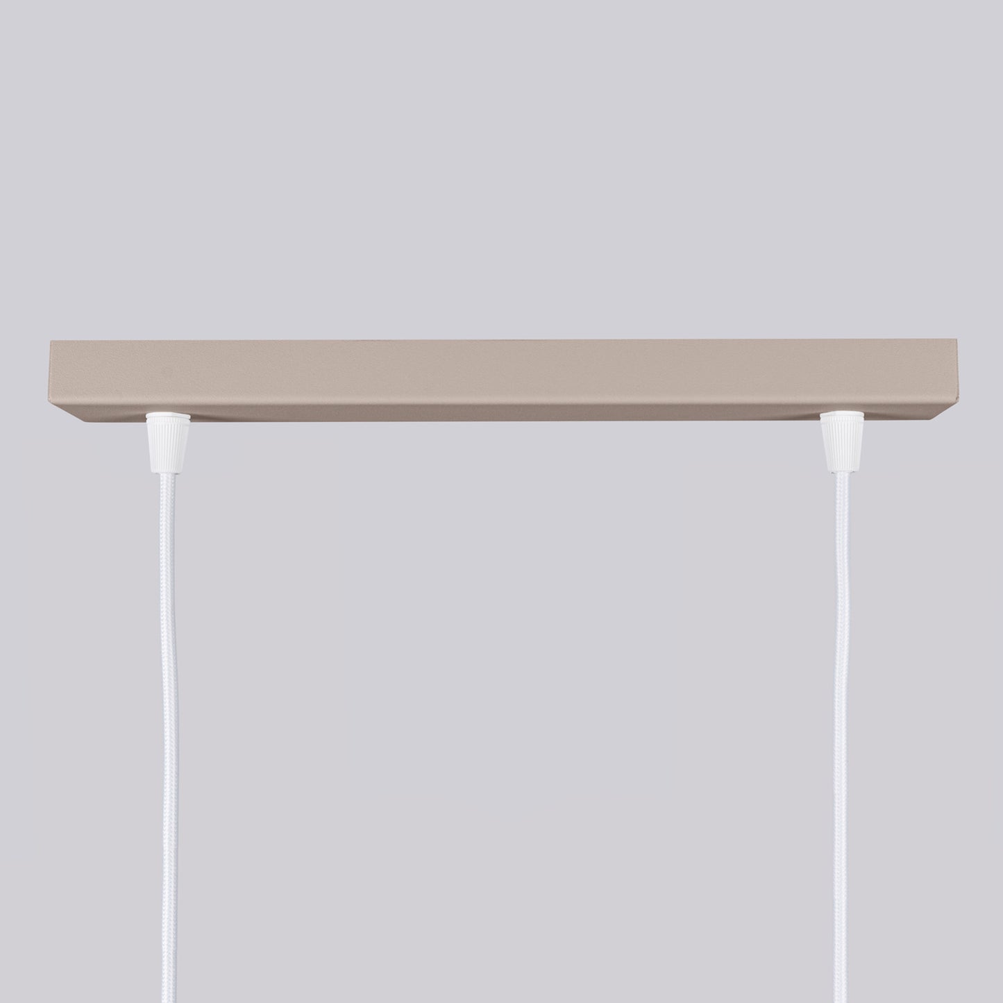 Olive Green Twin Ribbed Pendant Spotlight technical view and dimensions reference
