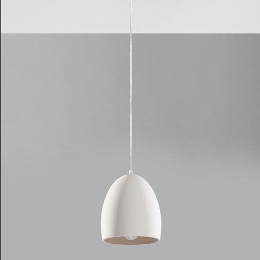 Multiple Styles of White Ceramic Pendant High Ceiling Lamp Light for Bathroom, Bedroom, Dining Room, Hallway, Kitchen, and Living Room