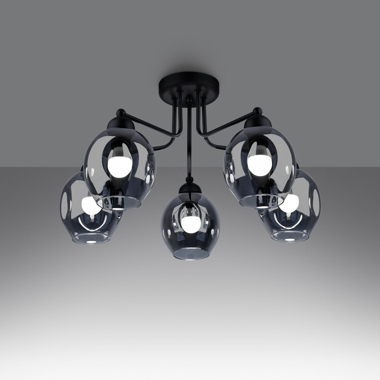 Kudo semi flush ceiling lamp