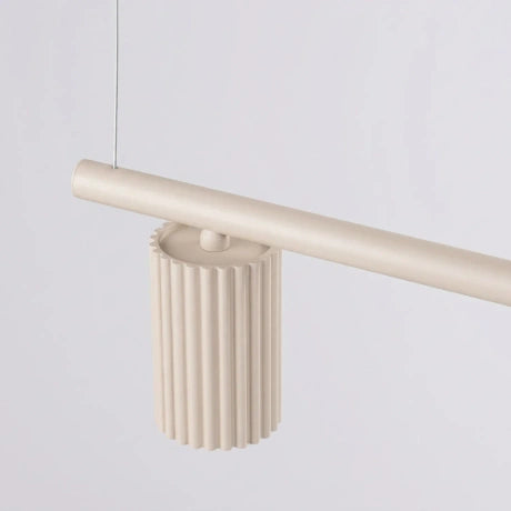 Quad Ribbed Chandelier