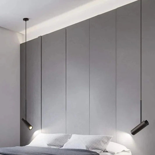 2 Heads Trip Black Spot Pendant High Ceiling Light for Bathroom, Bedroom and Living Room