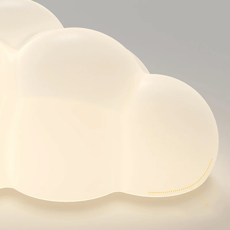 zoom in of acrylic nursery wall lamp