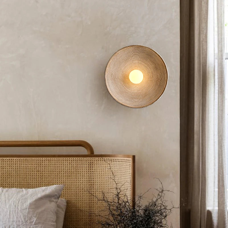 Scandinavian Style Wall Light in a bedroom for interior