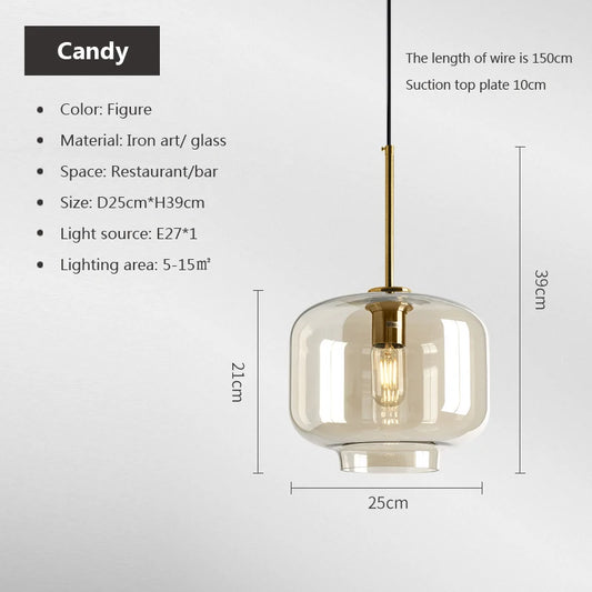 Different Styles of Lustre Glass Pendant High Ceiling Light for Bathroom, Bedroom, Dining Room, Hallway, Kitchen, and Living Room