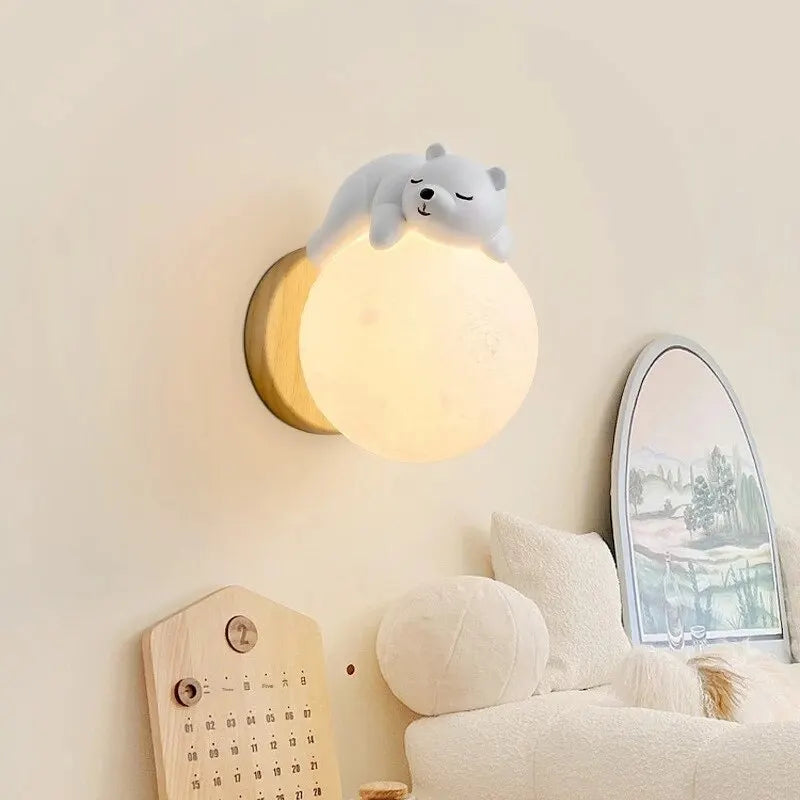 Bear Wall Light for nurery