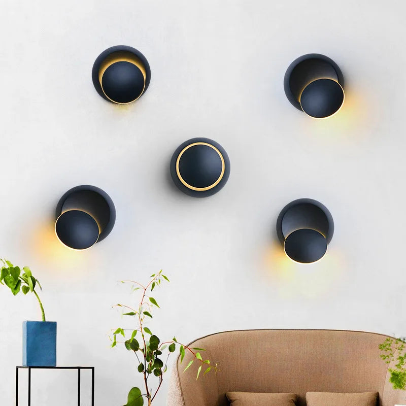 Frisbee Wall Sconce
