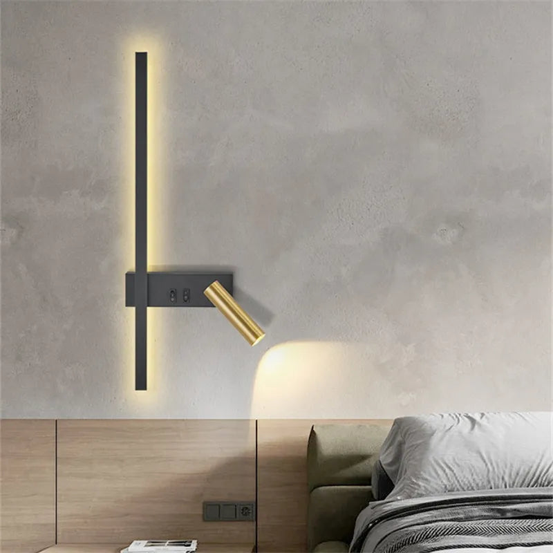 Bold Wall Lamp with Switch