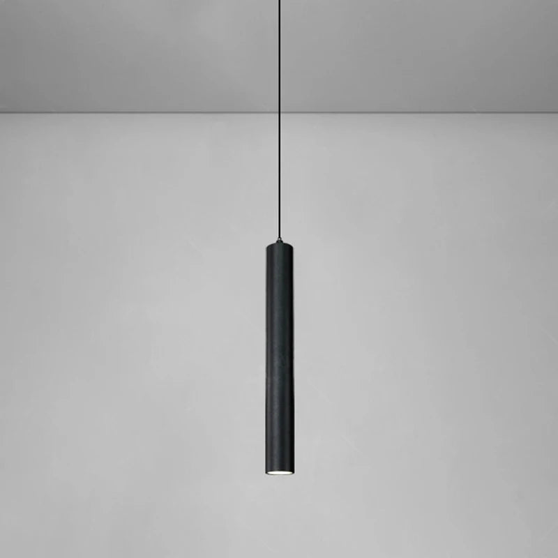 Industrial black pendant lights over kitchen island — Trip and Sleek Drop