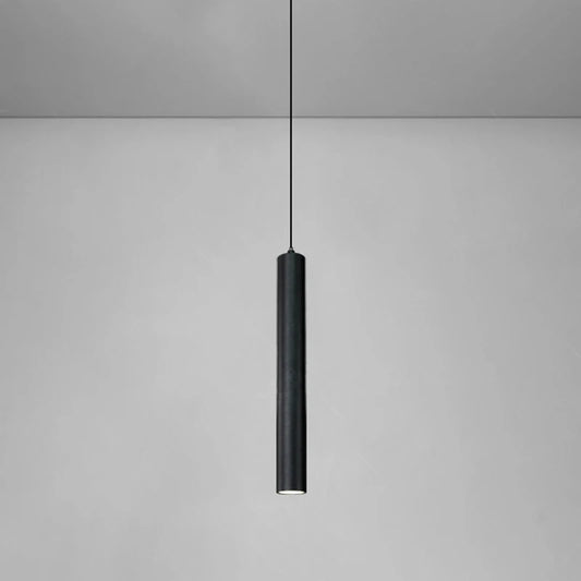 Light-on Double Head-6W Trip Black Pendant Ceiling Light for Kitchen, Dining Room,  Living Room, Bathroom and Bedroom handing alongside the bed