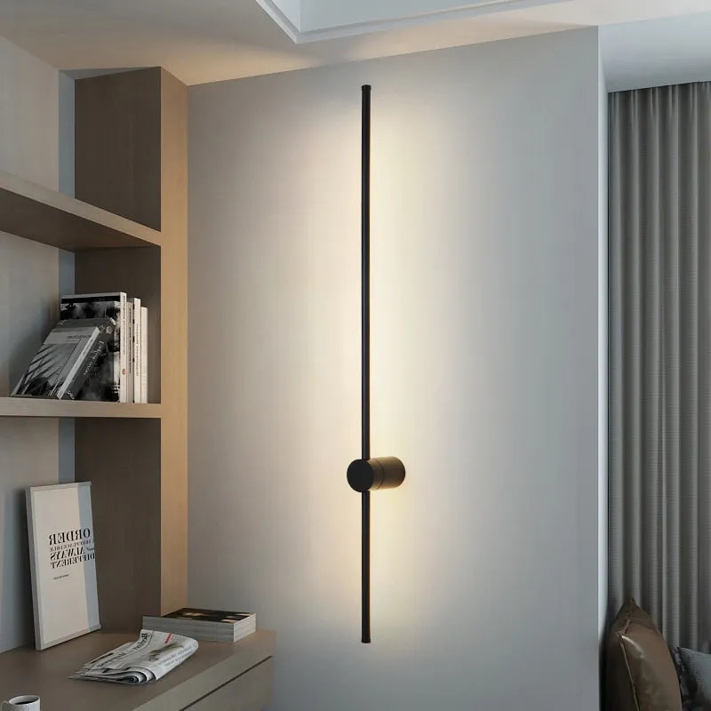 LED Black Wall Lamp for bedroom