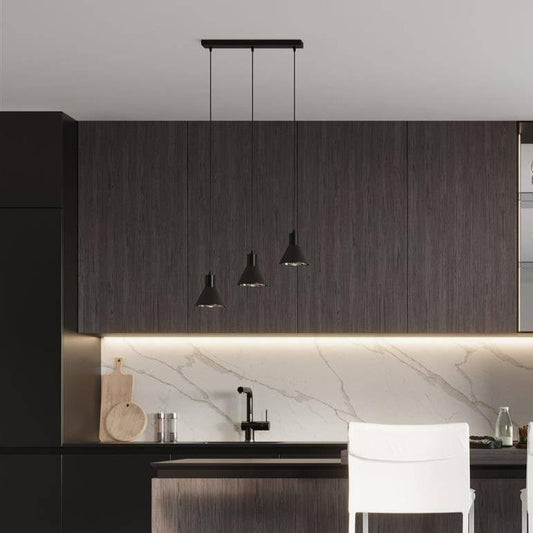 Triple White Pendant Light for Bathroom, Bedroom, Hallway, Kitchen, Dining Room, and Living Room