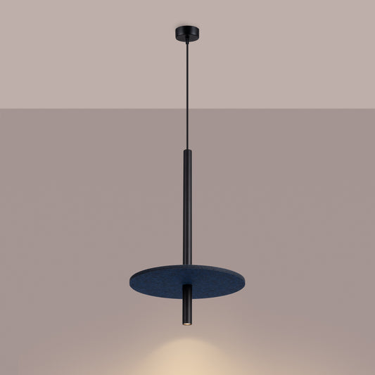 Modern Felt Disc Pendant Light