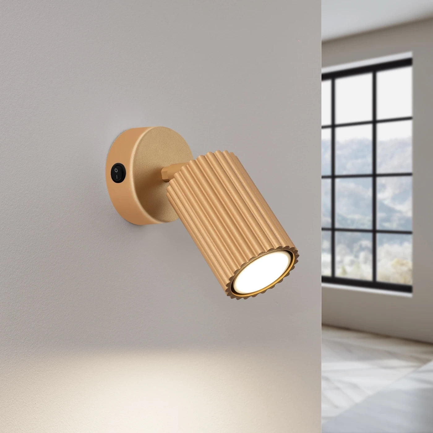 Fence Wall Light with Switch